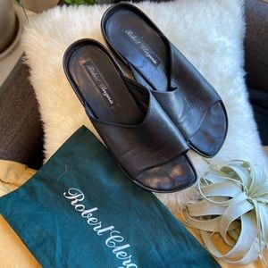 Robert Clergerie Platforms- size 10 Black